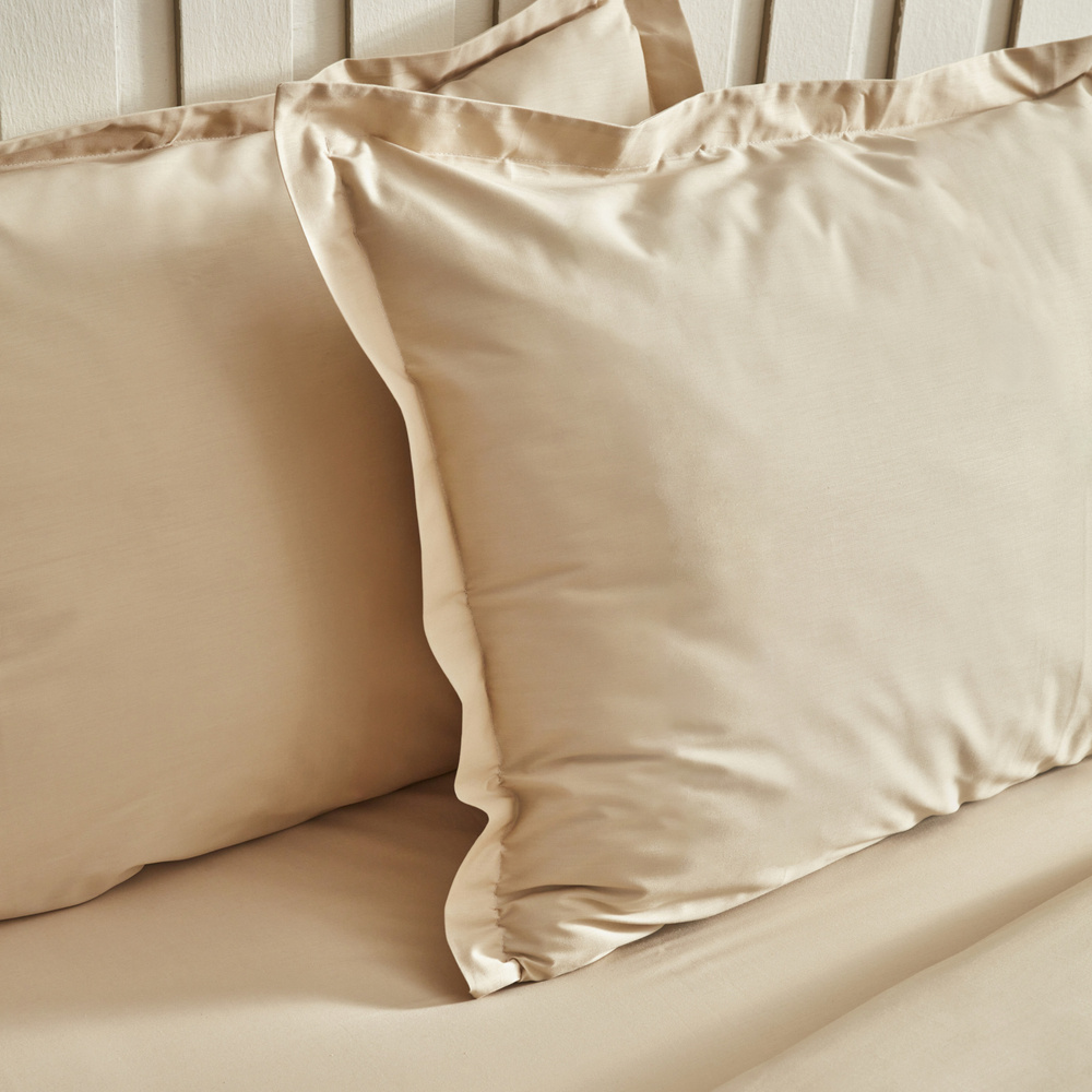 Karaca Home Cool Touch Stripe Çift Kişilik Nevresim Takımı Bej görseli 6