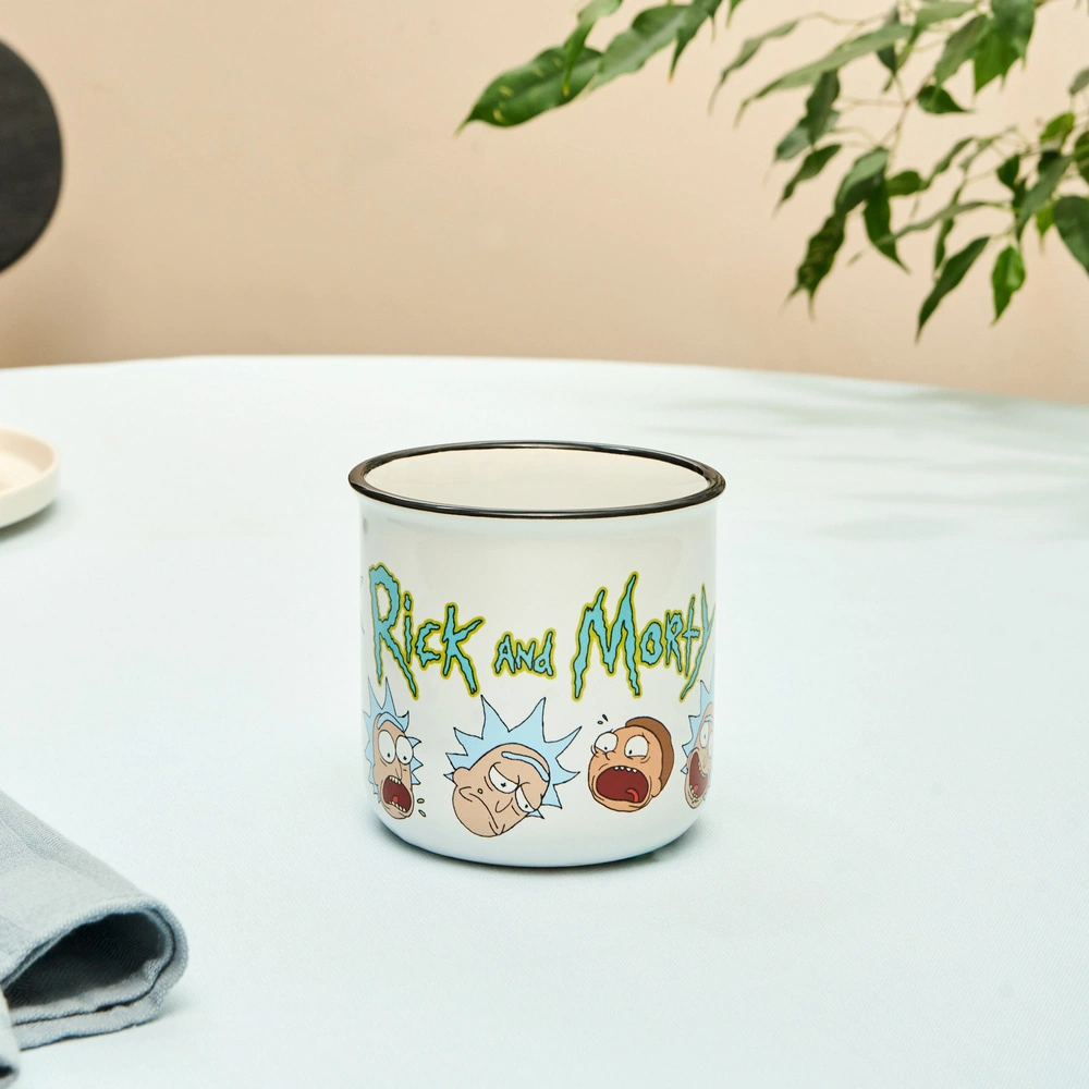 Karaca Rick And Morty Beyaz Kupa 400 Ml görseli 2