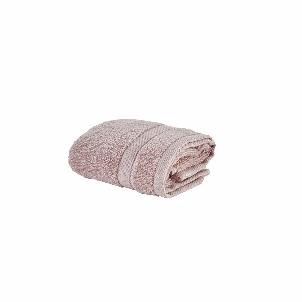 Karaca Home Comfort Touch Düz %100 Pamuk Havlu Pudra 30x50 Cm görseli 1