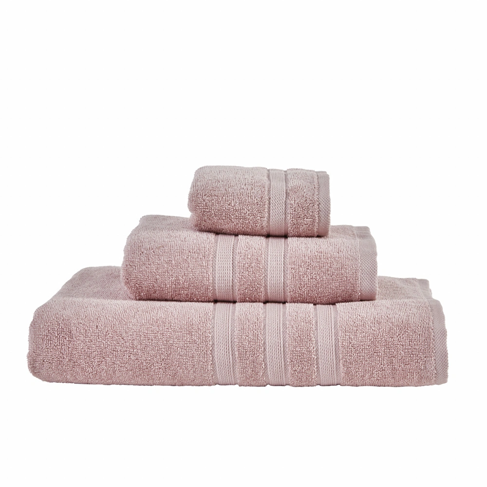 Karaca Home Comfort Touch Düz %100 Pamuk Havlu Pudra 30x50 Cm görseli 2