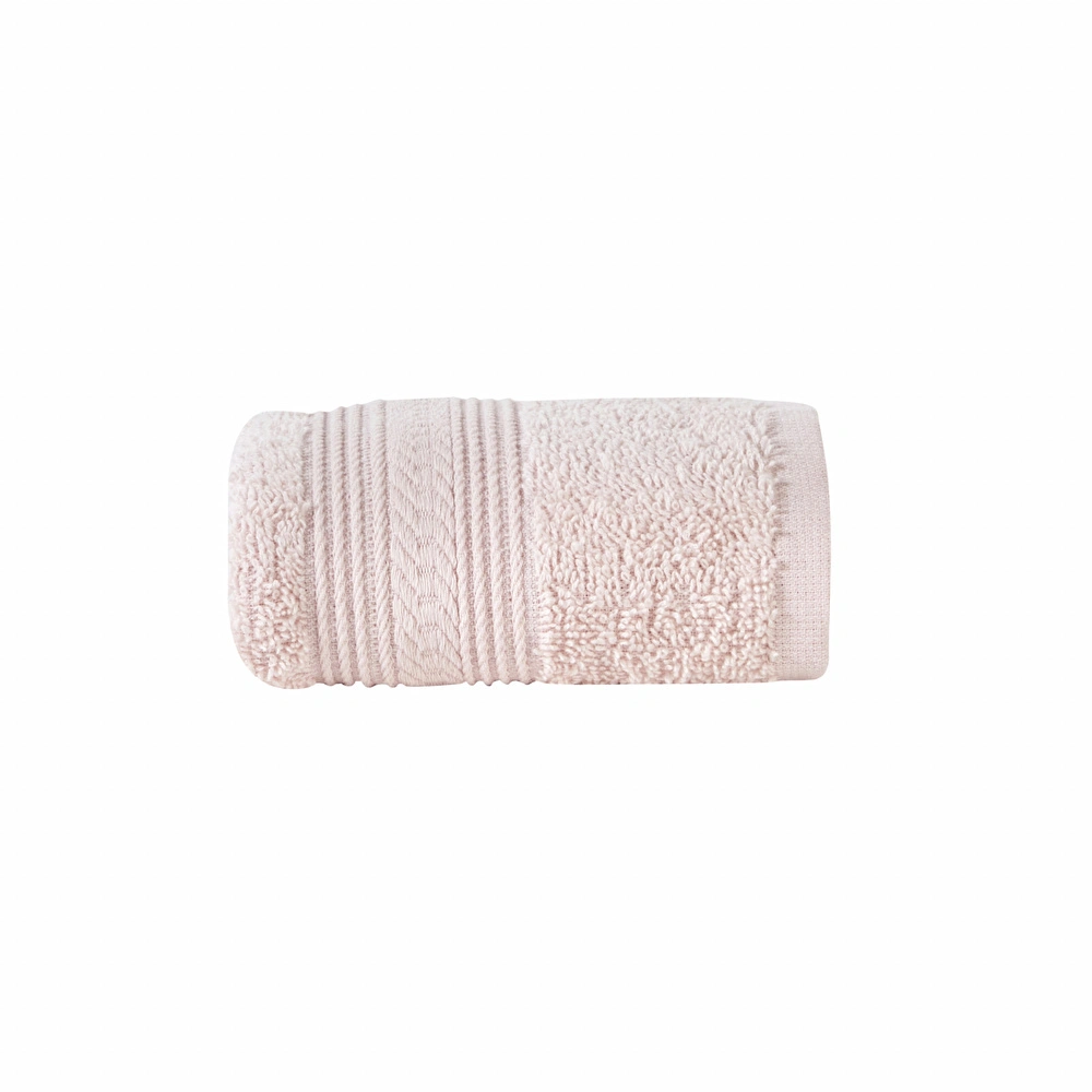 Karaca Home Soft Touch %100 Pamuk 30x50 cm Havlu Pudra görseli 3