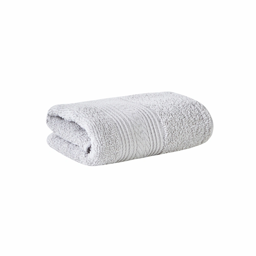 Karaca Home Soft Touch %100 Pamuk 30x50 cm Havlu Gri görseli 4