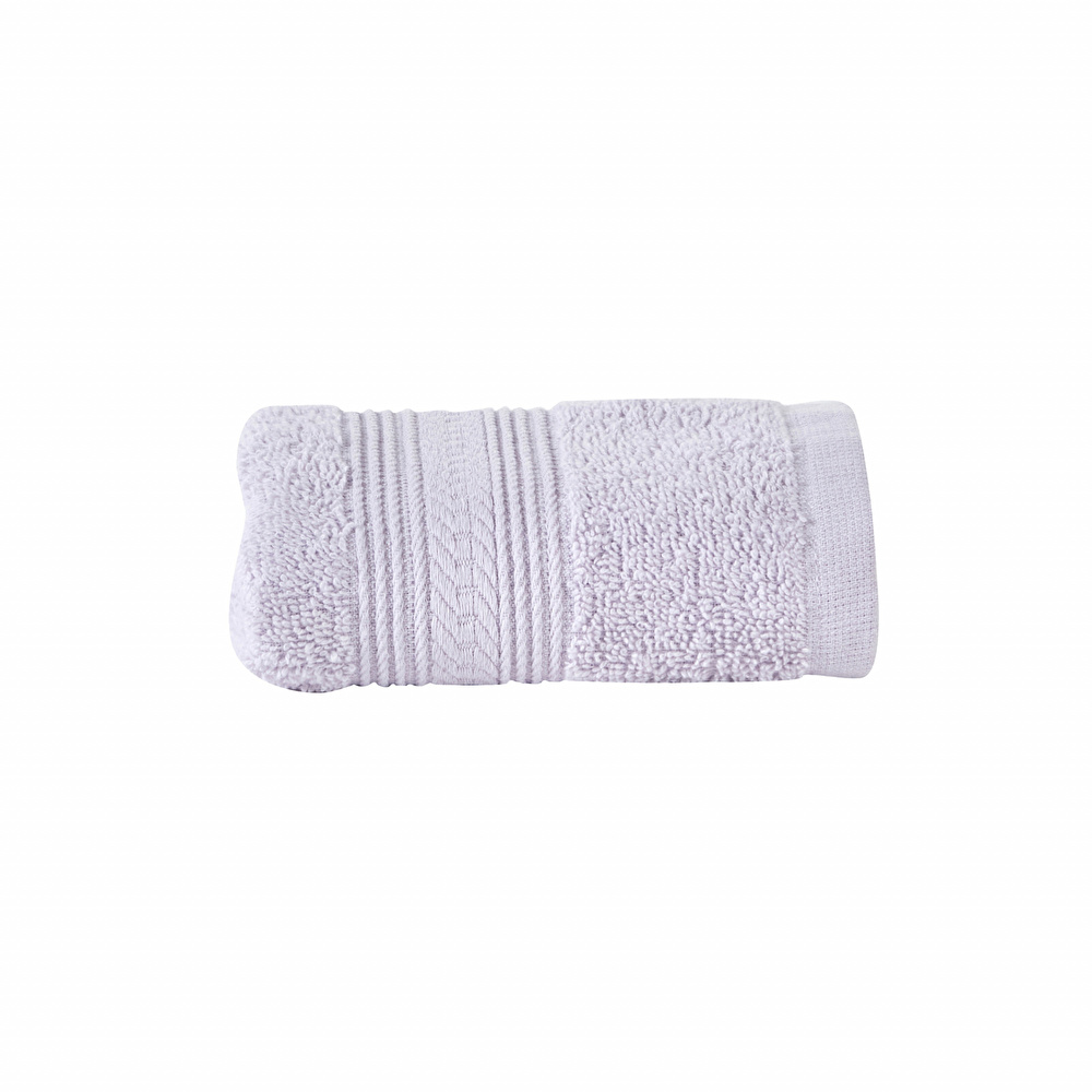 Karaca Home Soft Touch %100 Pamuk 30x50 cm Havlu Lila görseli 2