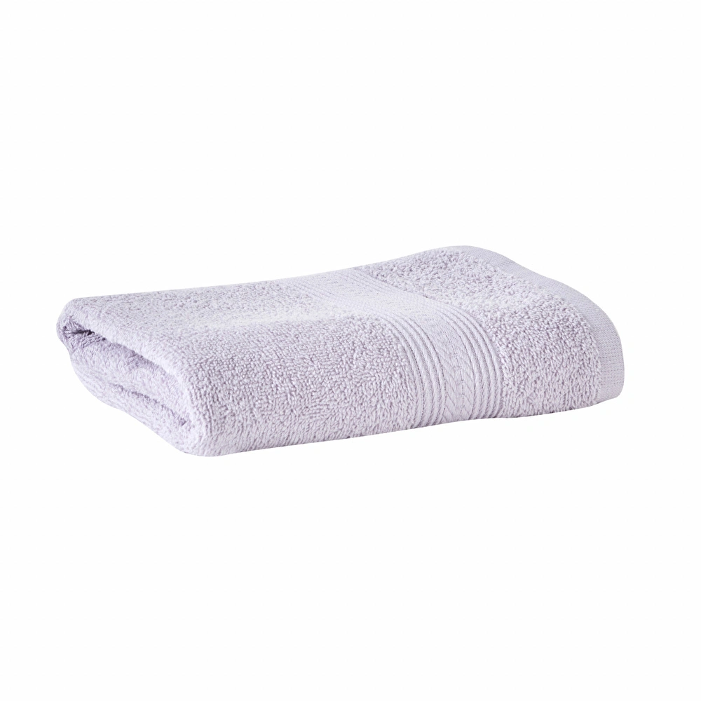 Karaca Home Soft Touch %100 Pamuk 50x90 cm Havlu Lila görseli 3