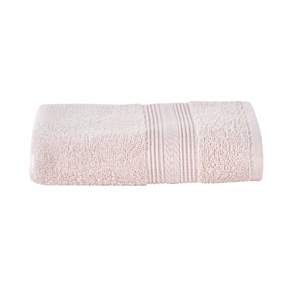 Karaca Home Soft Touch %100 Pamuk 50x90 cm Havlu Pudra görseli 2