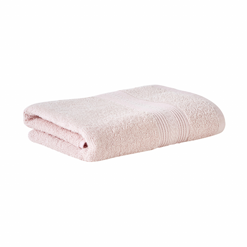 Karaca Home Soft Touch %100 Pamuk 50x90 cm Havlu Pudra görseli 3