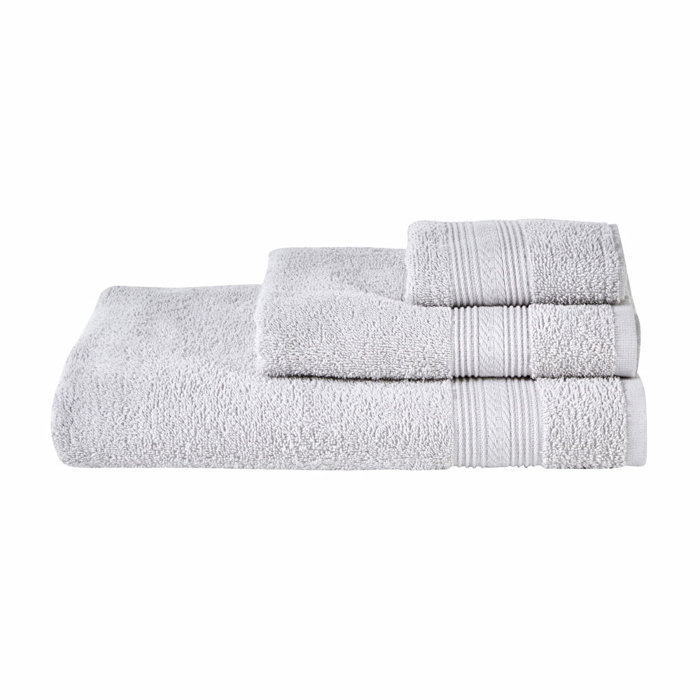 Karaca Home Soft Touch %100 Pamuk 70x140 cm Havlu Gri görseli 5