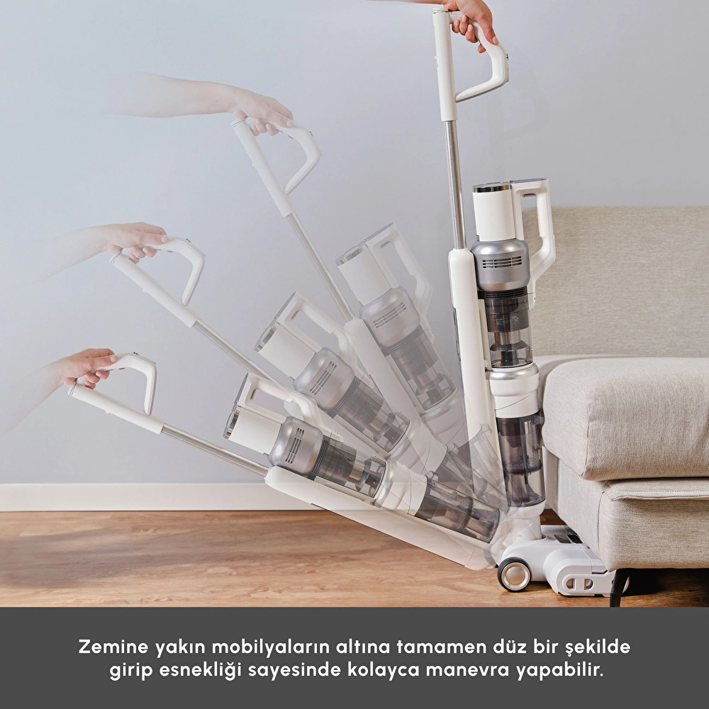 Karaca Aquaclean Pet 3in1 Islak ve Kuru Kablosuz Dikey Süpürge görseli 12