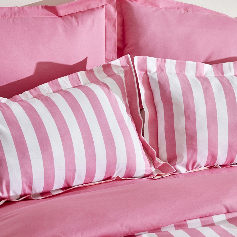 Karaca Home Brine %100 Pamuk Tek Kişilik Nevresim Takımı Pembe PP görseli 4
