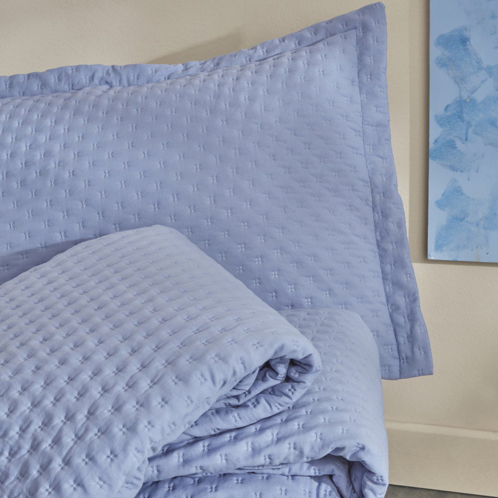 Karaca Home Breeze Soft Çift Kişilik Yatak Örtüsü Takımı Lila görseli 3