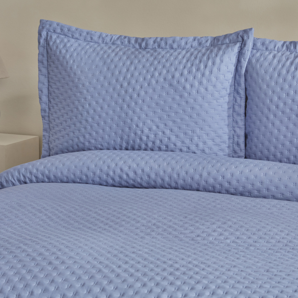 Karaca Home Breeze Soft Çift Kişilik Yatak Örtüsü Takımı Lila görseli 7