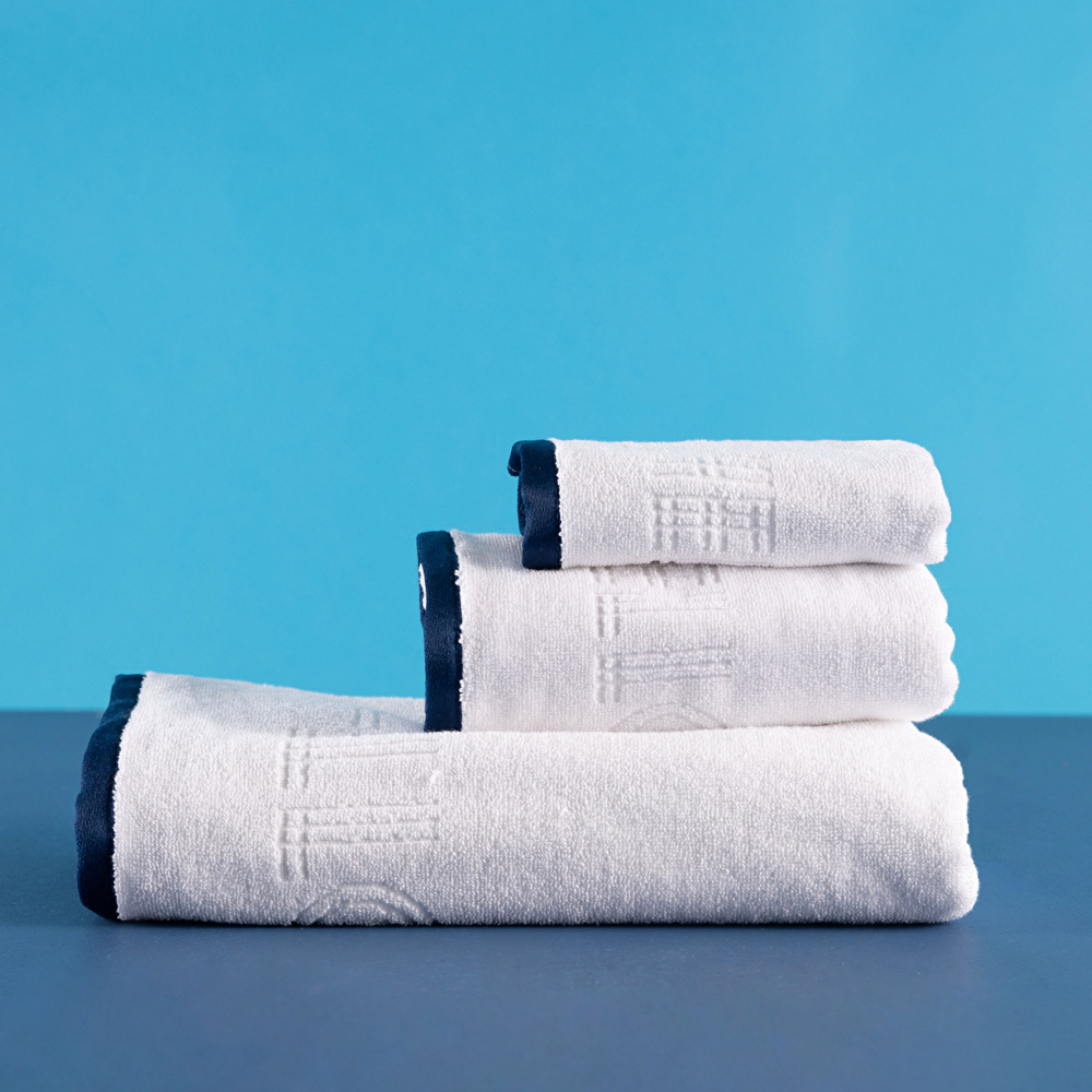 Karaca Home x 2Wins İnitial El Havlusu 30x50 cm görseli 1
