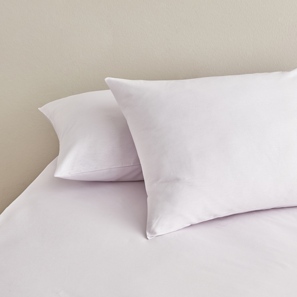Karaca Home 2'li Yastık Kılıfı Lila 50x70 cm görseli 1