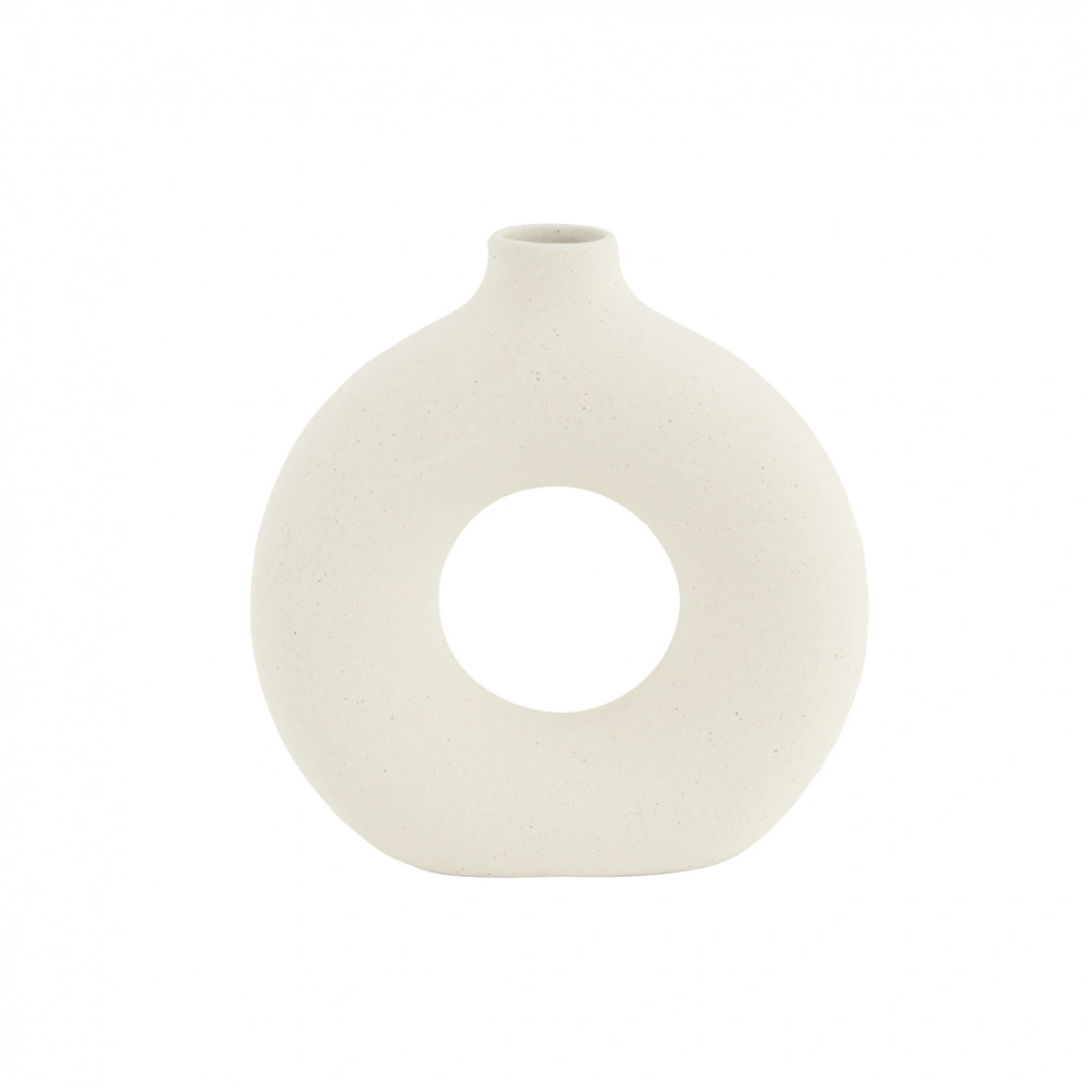 Karaca Home Lonny Beyaz Vazo 22 Cm görseli 2