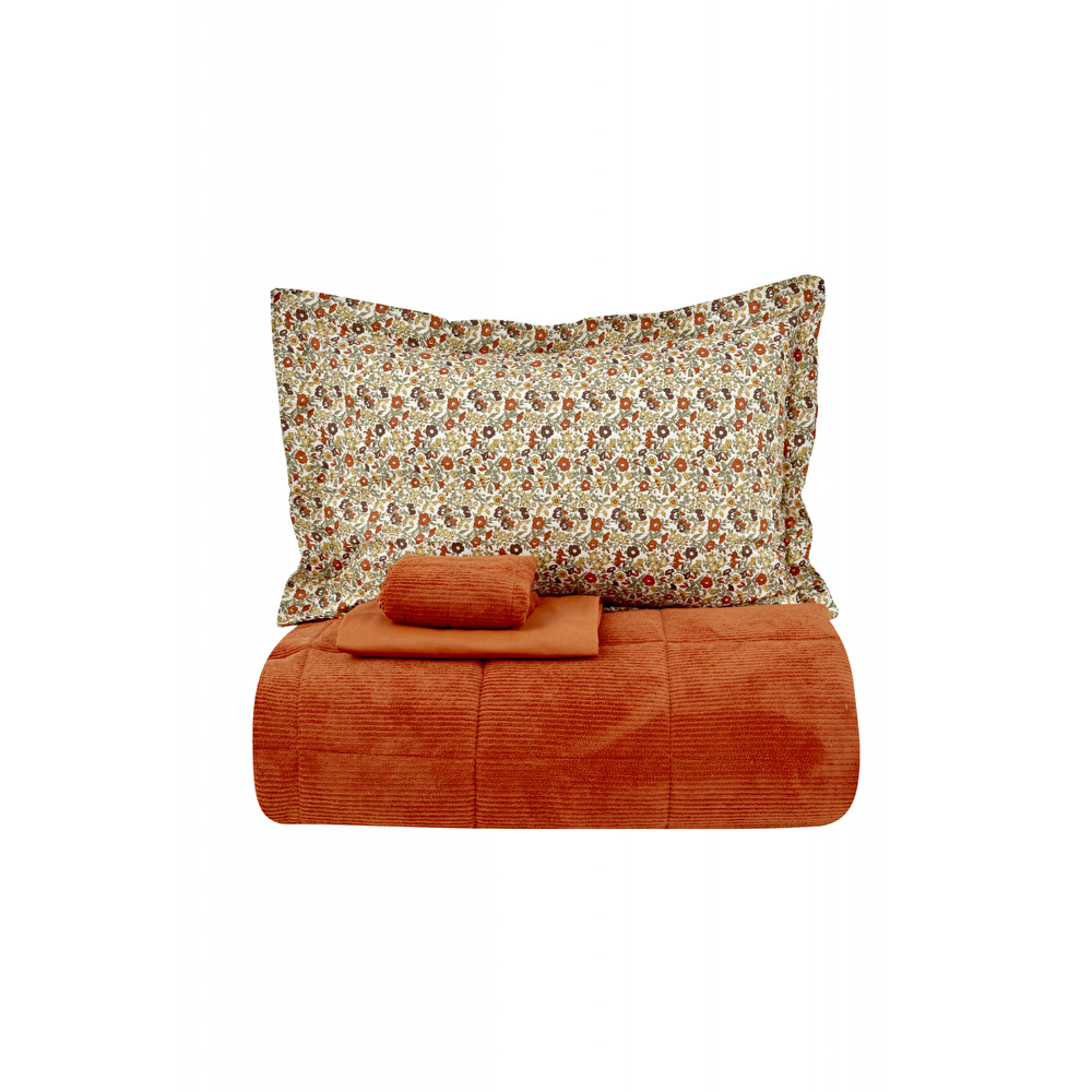 Karaca Home Celina Terracota Çift Kişilik Daily Comfort Set/Uyku Seti görseli 13