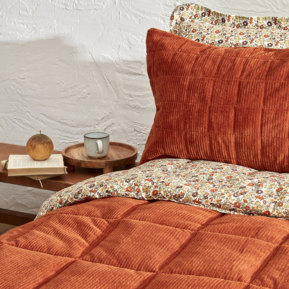 Karaca Home Celina Terracota Çift Kişilik Daily Comfort Set/Uyku Seti görseli 4