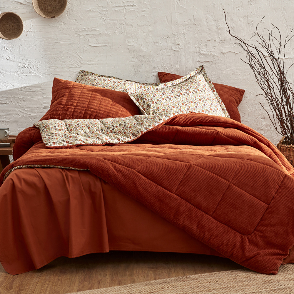 Karaca Home Celina Terracota Tek Kişilik Daily Comfort Set/Uyku Seti görseli 7