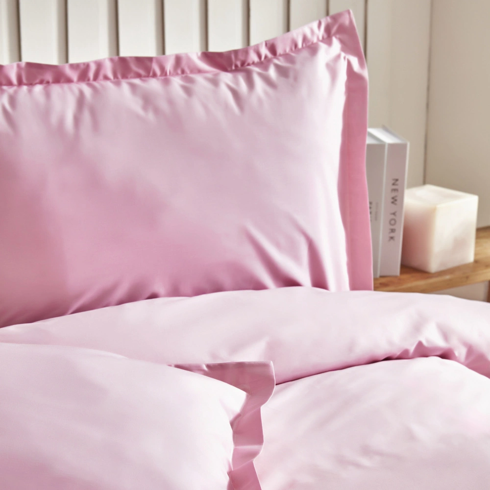 Karaca Home Cool Touch Basic Tek Kişilik Nevresim Takımı Pembe görseli 5