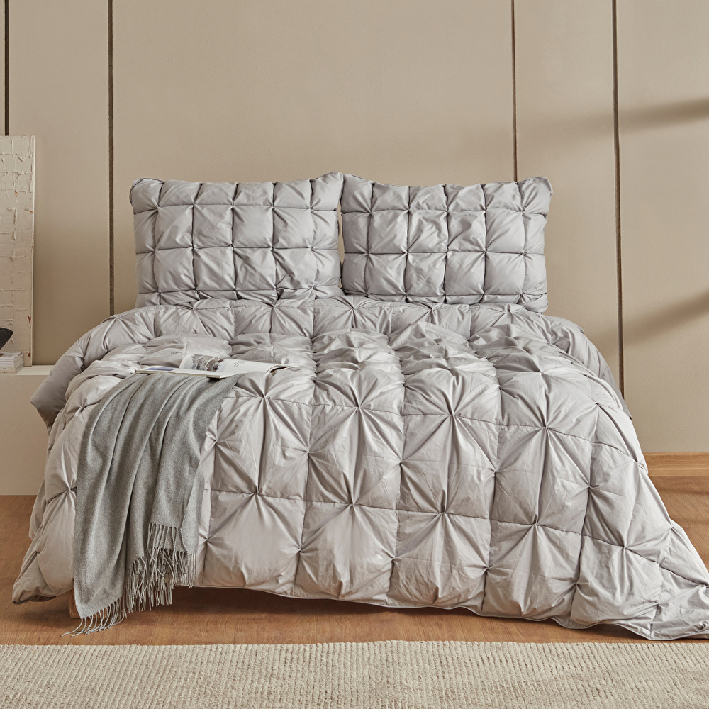 Karaca Home Çift Kişilik Camila Private Comfort Set/Uyku Seti Gri görseli 10