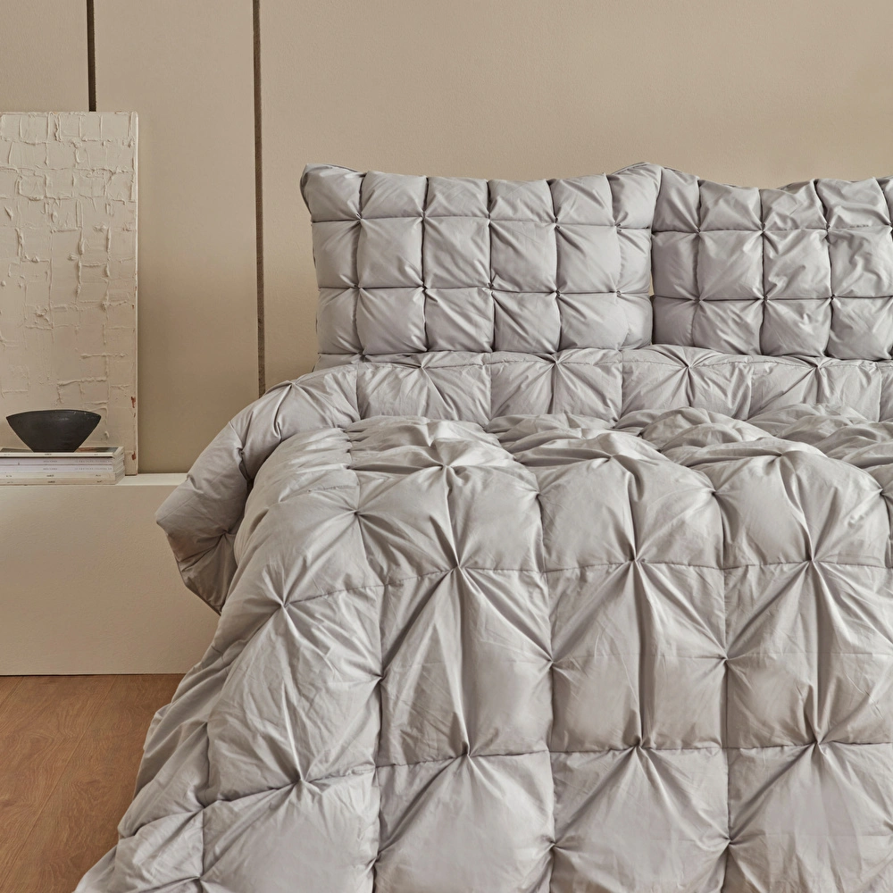 Karaca Home Çift Kişilik Camila Private Comfort Set/Uyku Seti Gri görseli 7