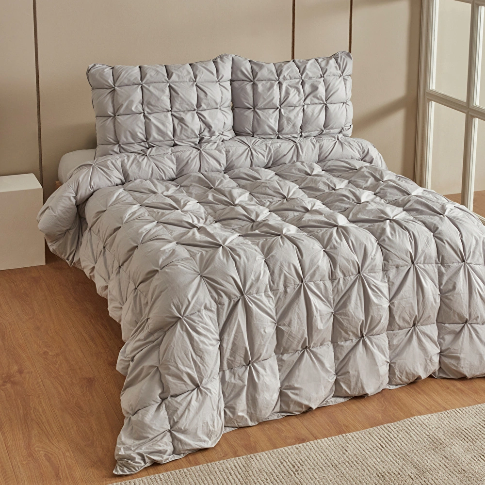 Karaca Home Çift Kişilik Camila Private Comfort Set/Uyku Seti Gri görseli 8