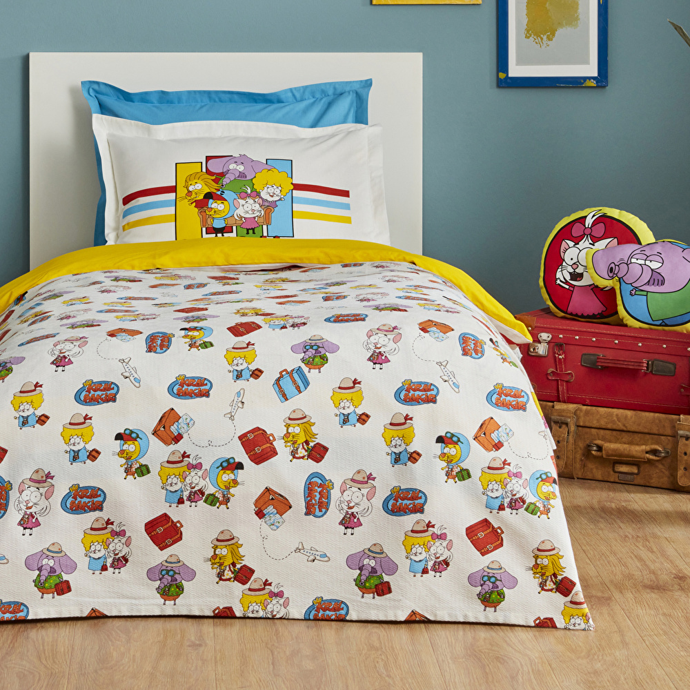 Karaca Home X Kral Şakir Travel Tek Kişilik Pike thumbnail 6