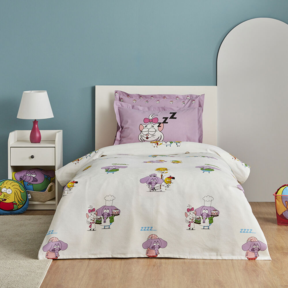 Karaca Home X Kral Şakir Yemek Savaşı Tek Kişilik Pike thumbnail 3