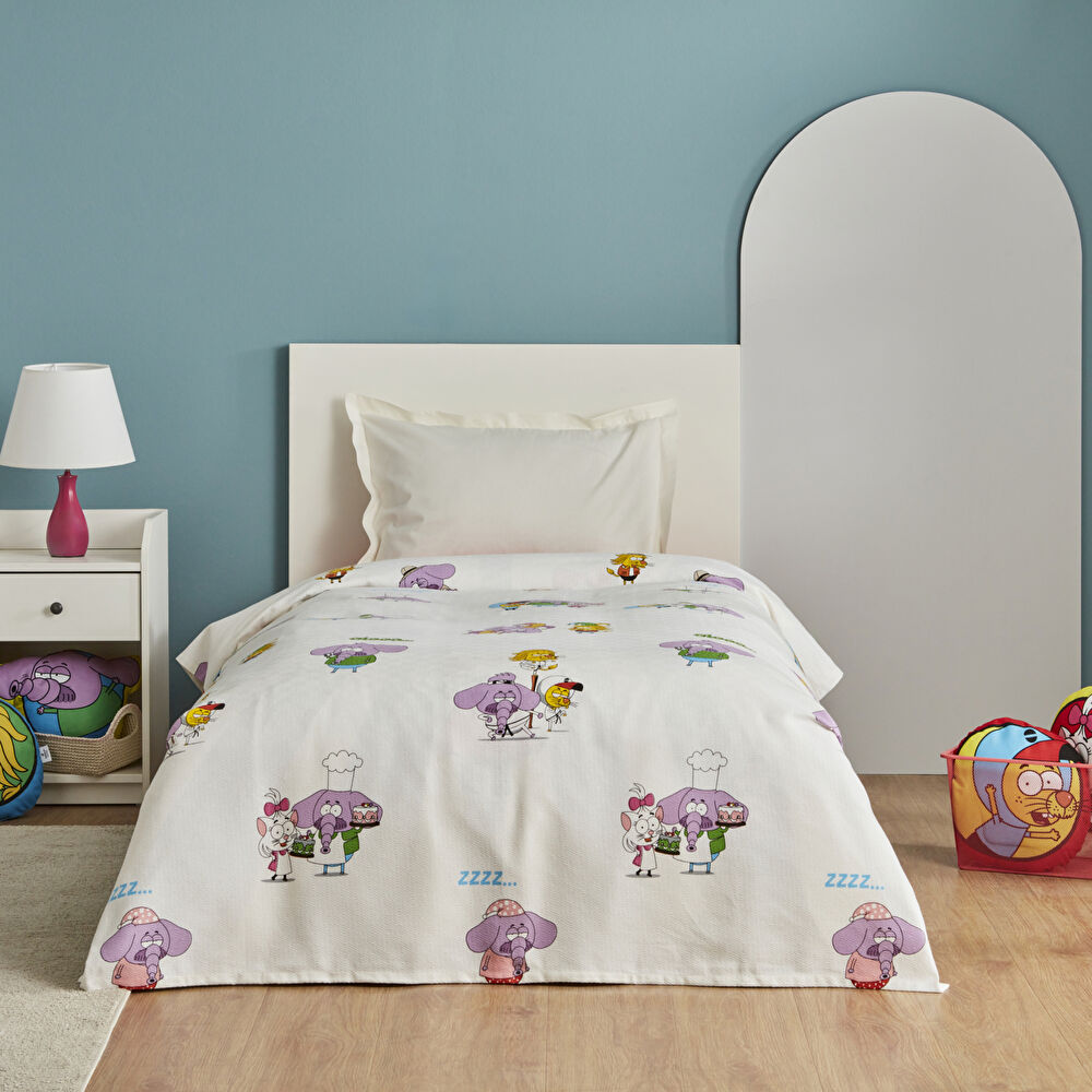 Karaca Home X Kral Şakir Yemek Savaşı Tek Kişilik Pike thumbnail 6