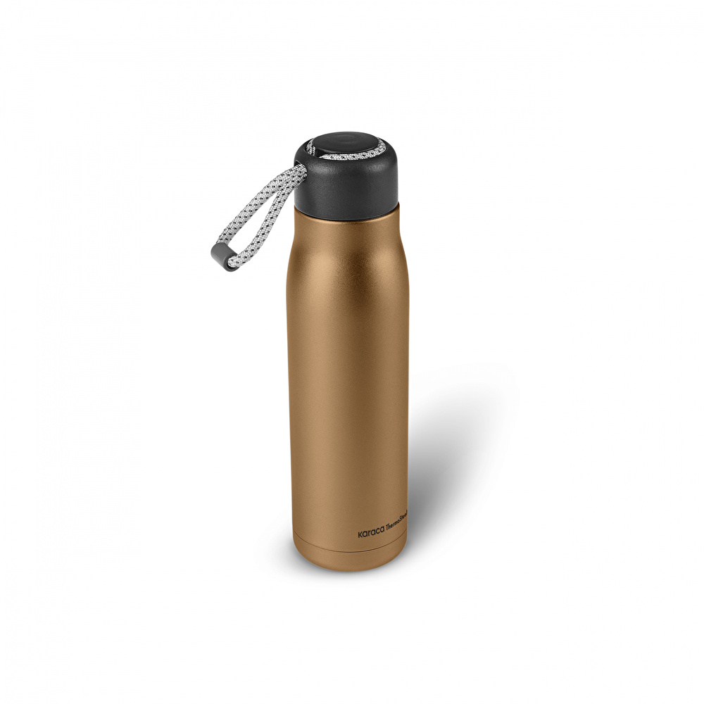 Karaca Fashion Sport Çelik Sızdırmaz Termos Gold 500 ml görseli 3