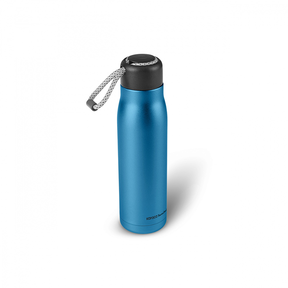 Karaca Fashion Sport Çelik Sızdırmaz Termos 500 ml Mavi görseli 3