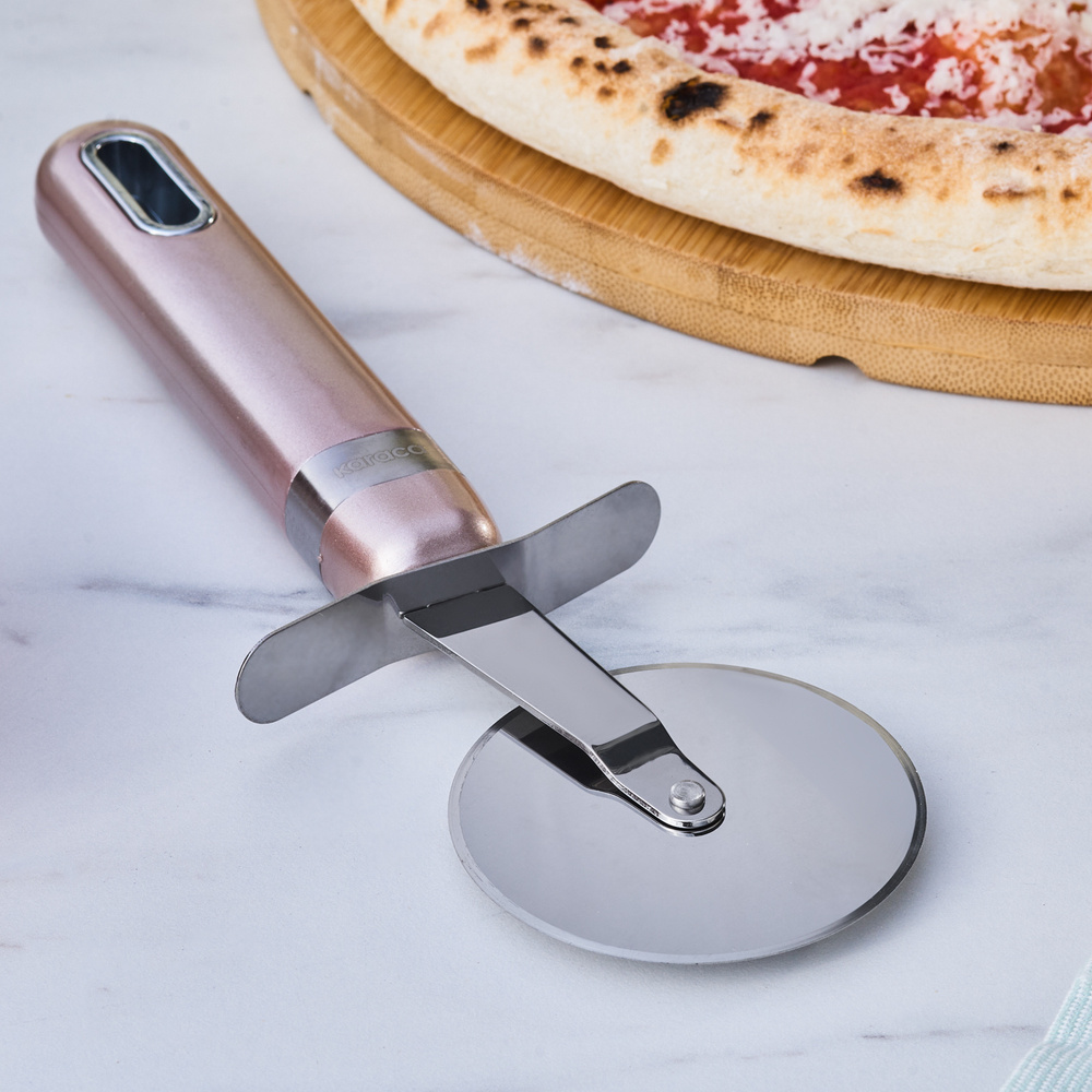Karaca Mastermaid Pizza Dilimleyici Rosegold görseli 1