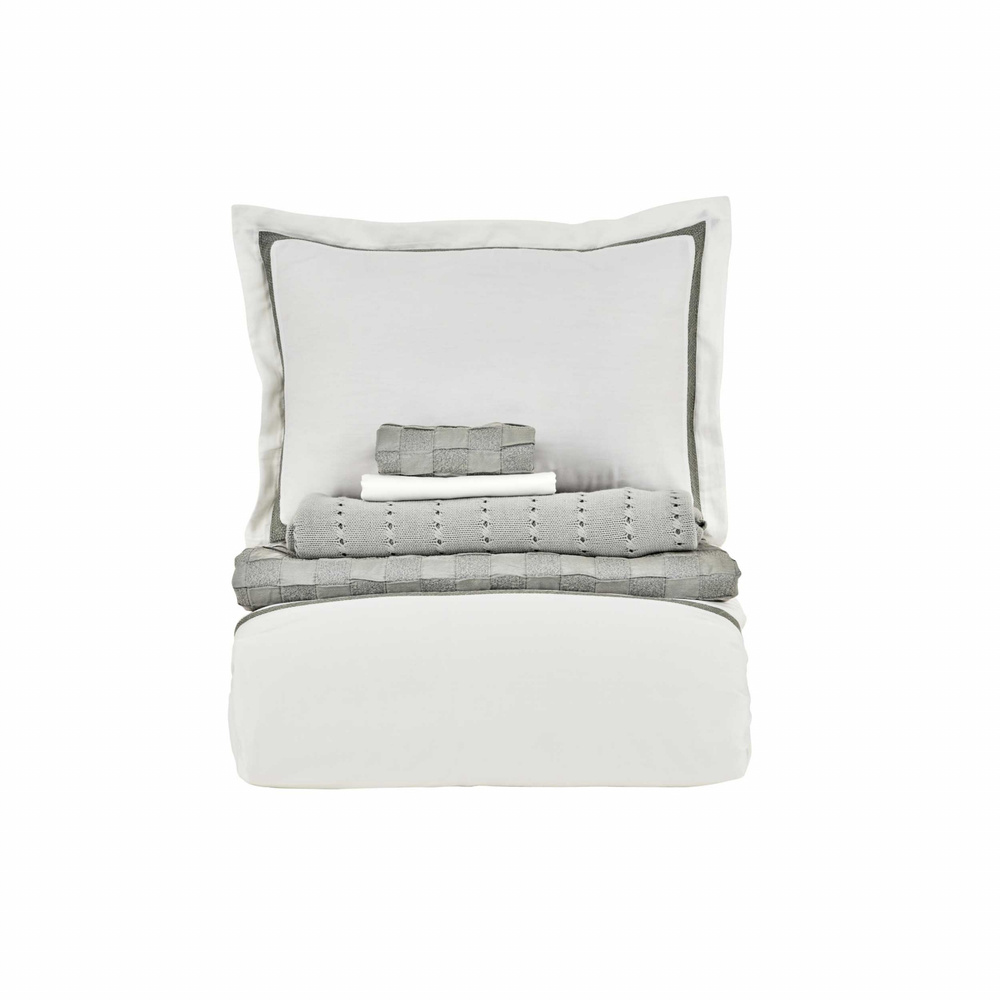 Karaca Home  Bride Carina 80Tel %100 Pamuk 8 Parça Evlilik Paketi Petrol görseli 11