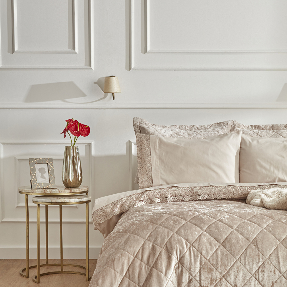 Karaca Home Scarlett 8 Parça Ceyiz Seti Gold görseli 3