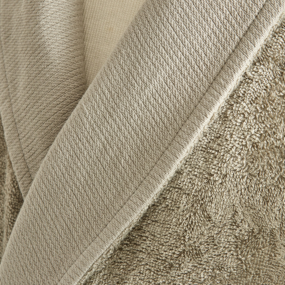 Karaca Home Flory Bambu 6 Parça Aile Banyo Seti Mint-Offwhite  görseli 3