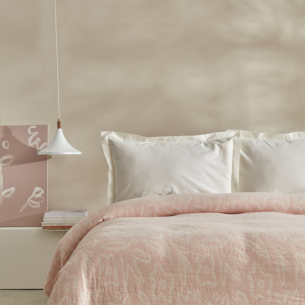 Karaca Home Bouquet Çift Kişilik Müslin Pike Yavruağzı görseli 3