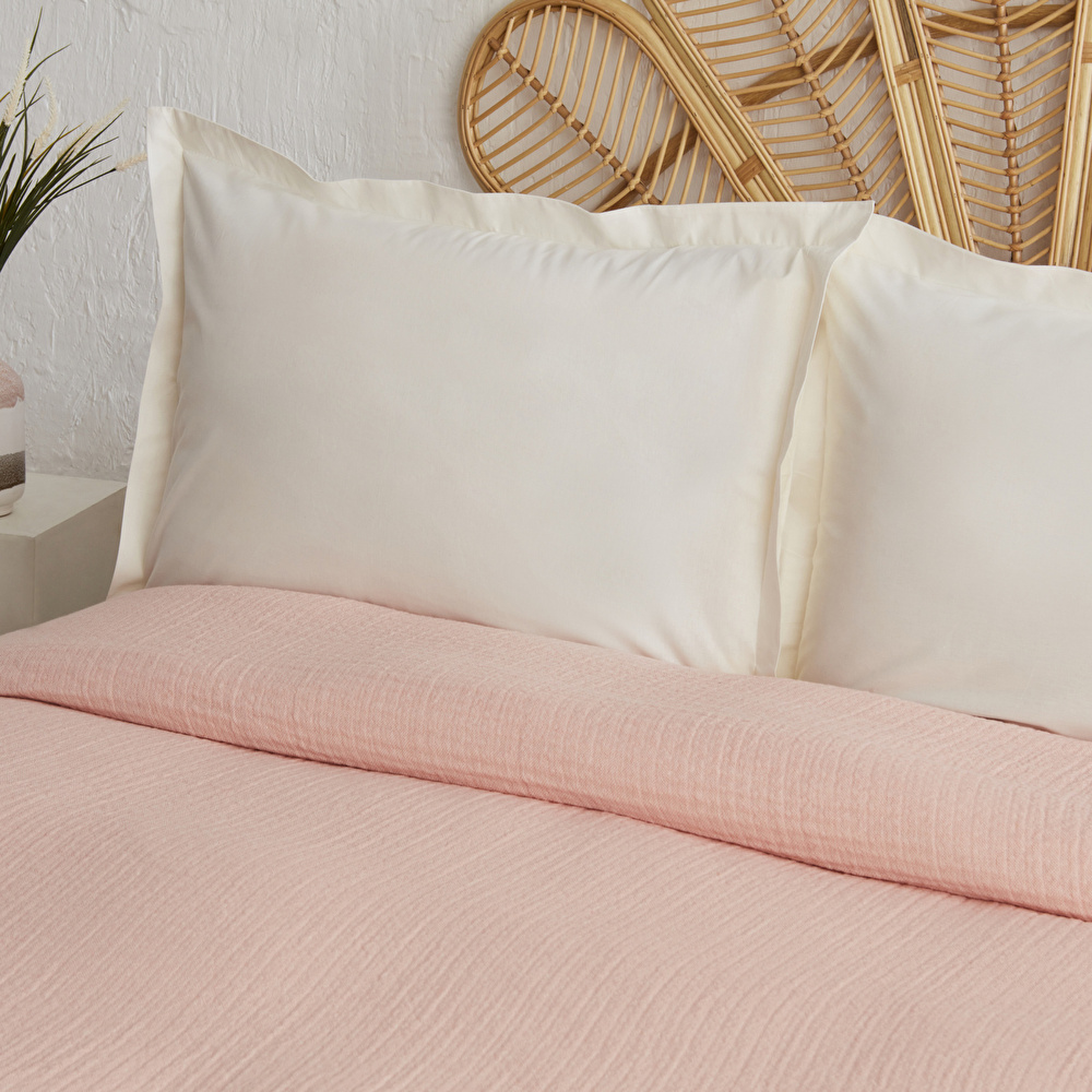 Karaca Home Perles Çift Kişilik Müslin Pike Yavruağzı görseli 3