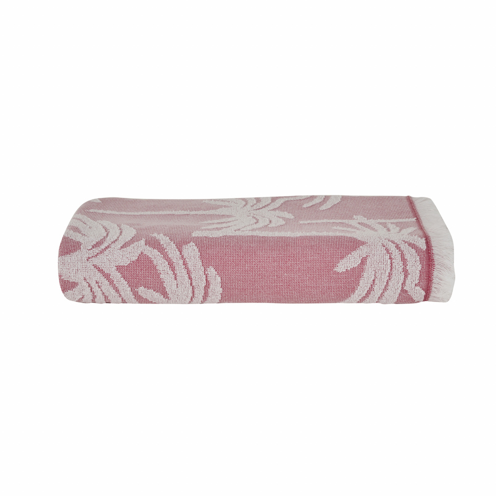 Karaca Home Palm Plaj Havlusu Fuşya  görseli 5