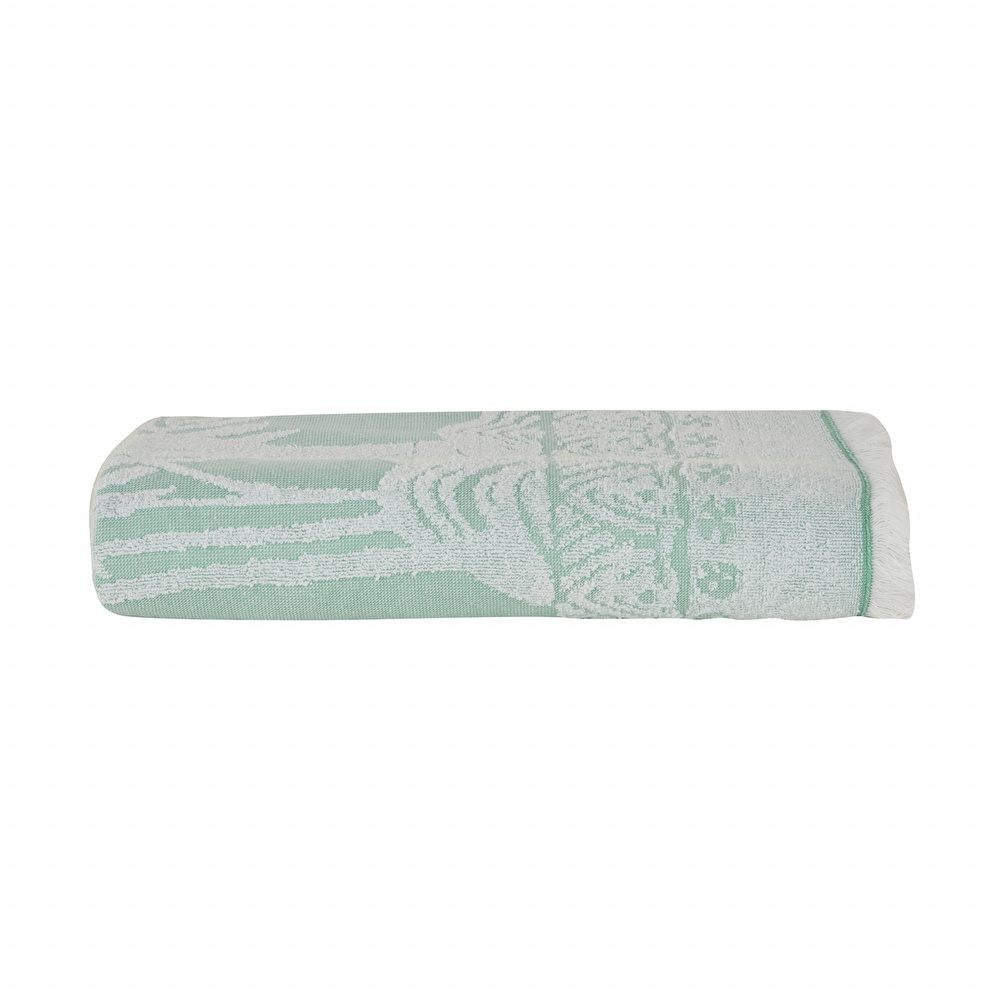 Karaca Home Palm Tree Lime Plaj Havlusu görseli 5