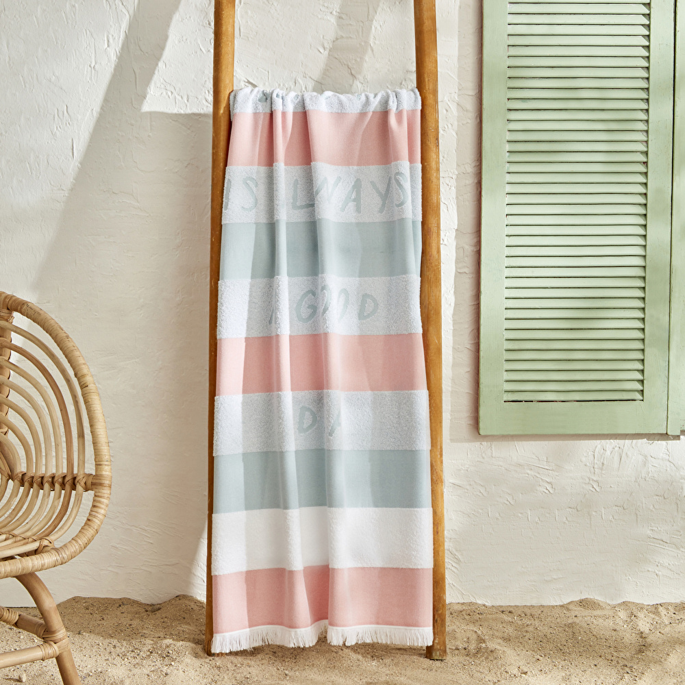 Karaca Home Beach Plaj Havlusu Mint görseli 1