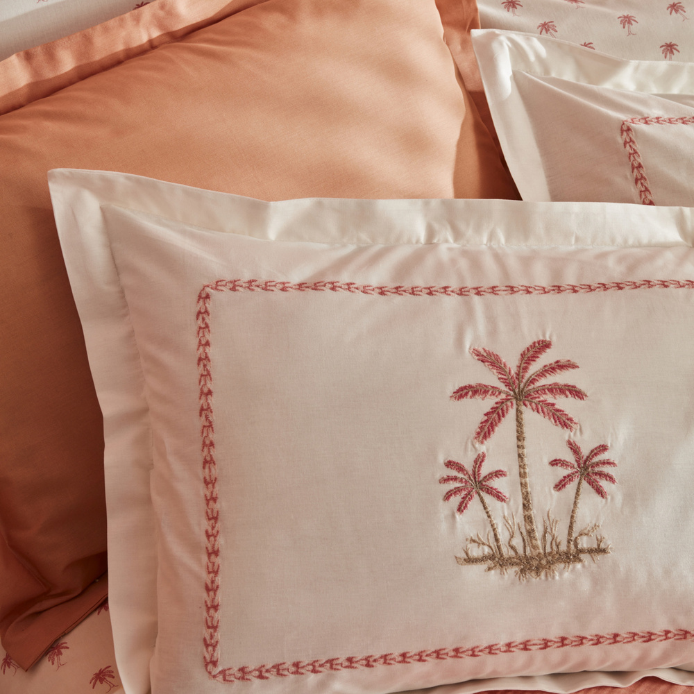 Karaca Home Samira Çift Kişilik Nakışlı Pike Seti Pembe görseli 8