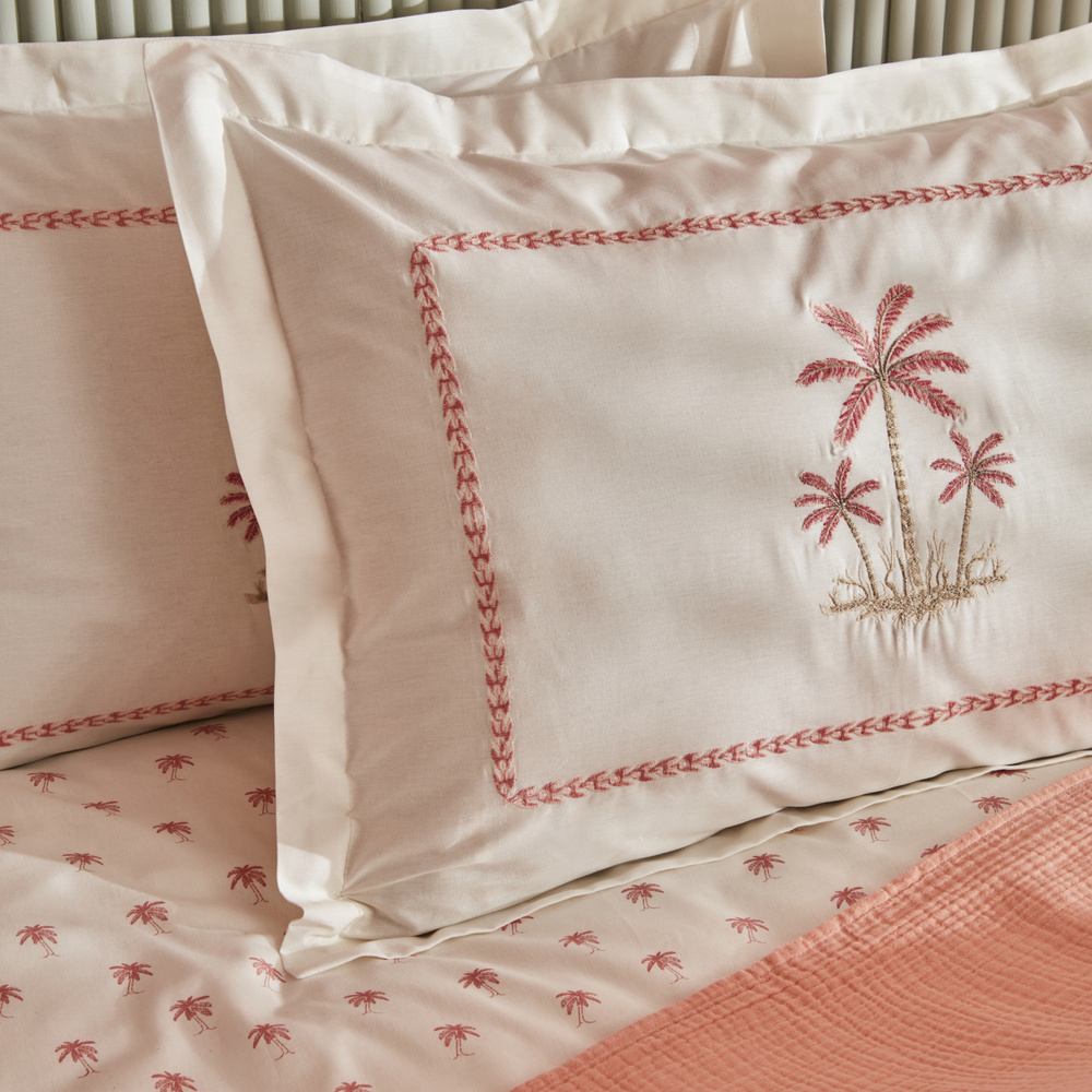 Karaca Home Samira Çift Kişilik Nakışlı Pike Seti Pembe görseli 9