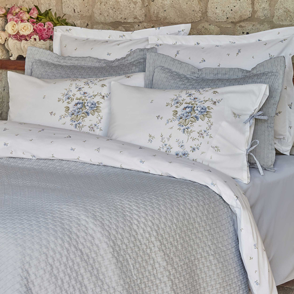 Karaca Home Chole Çift Kişilik Summer Set Mavi  görseli 3