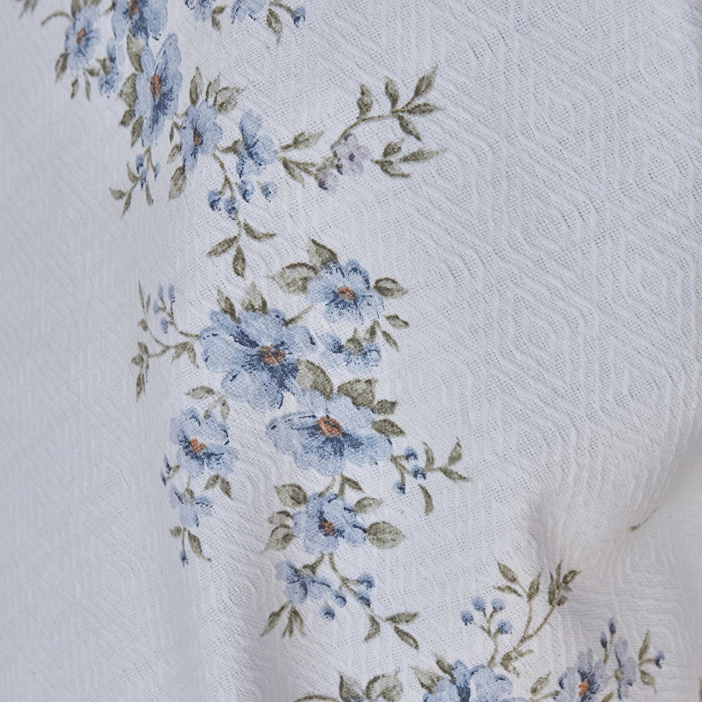 Karaca Home Chole Çift Kişilik Summer Set Mavi  görseli 10