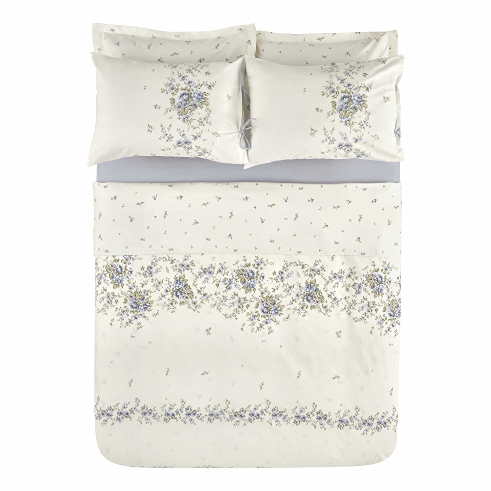 Karaca Home Chole Çift Kişilik Summer Set Mavi  görseli 17