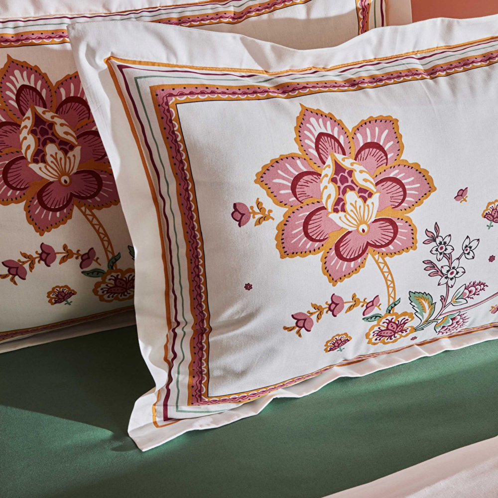 Karaca Home Rebecca Çift Kişilik Summer Set Fuşya  görseli 13