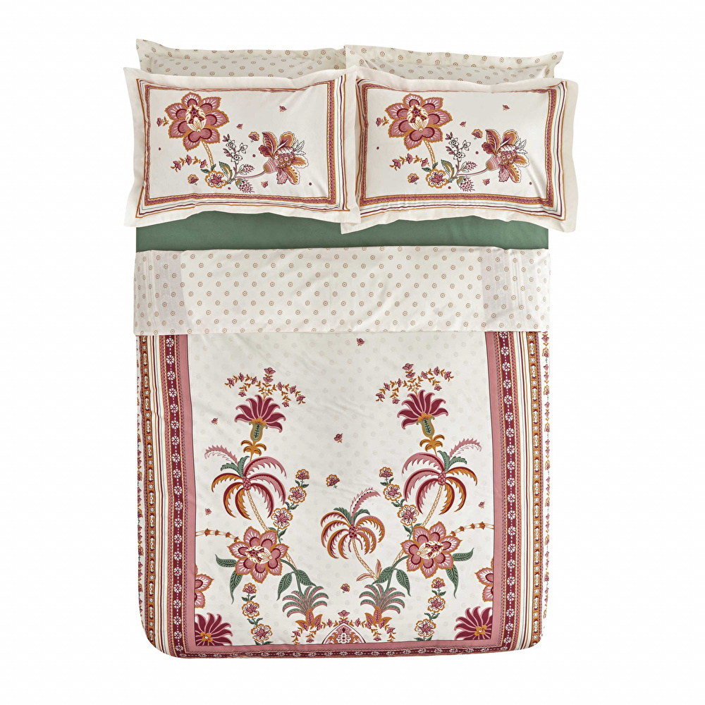 Karaca Home Rebecca Çift Kişilik Summer Set Fuşya  görseli 15