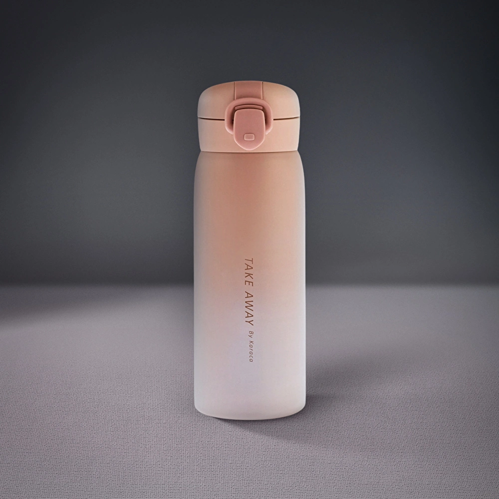Karaca Skyfall Çelik Sızdırmaz Termos Pembe 500 ml görseli 1