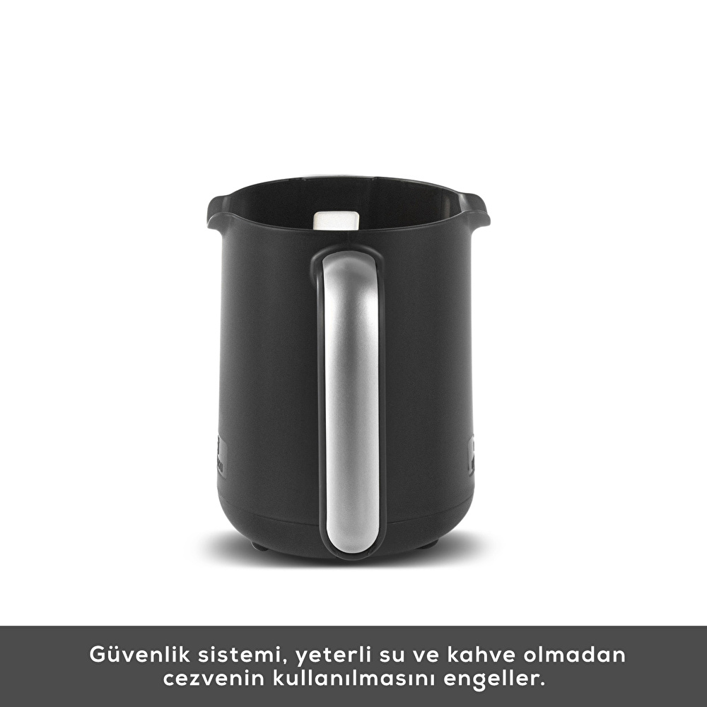 Karaca Hatır Köz Sütlü Türk Kahve Makinesi Galaxy Gray görseli 6