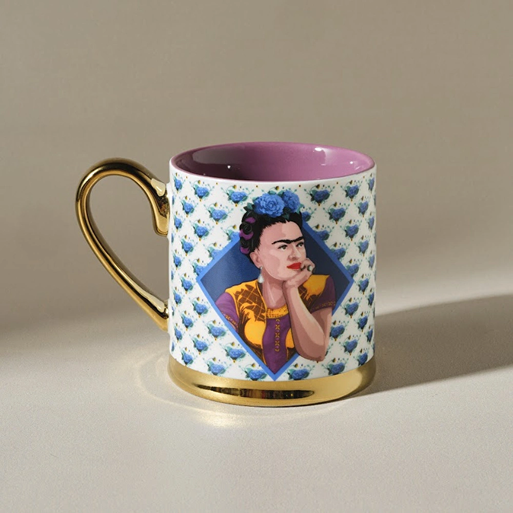 Karaca Frida Kupa 330 Ml Mavi  görseli 2