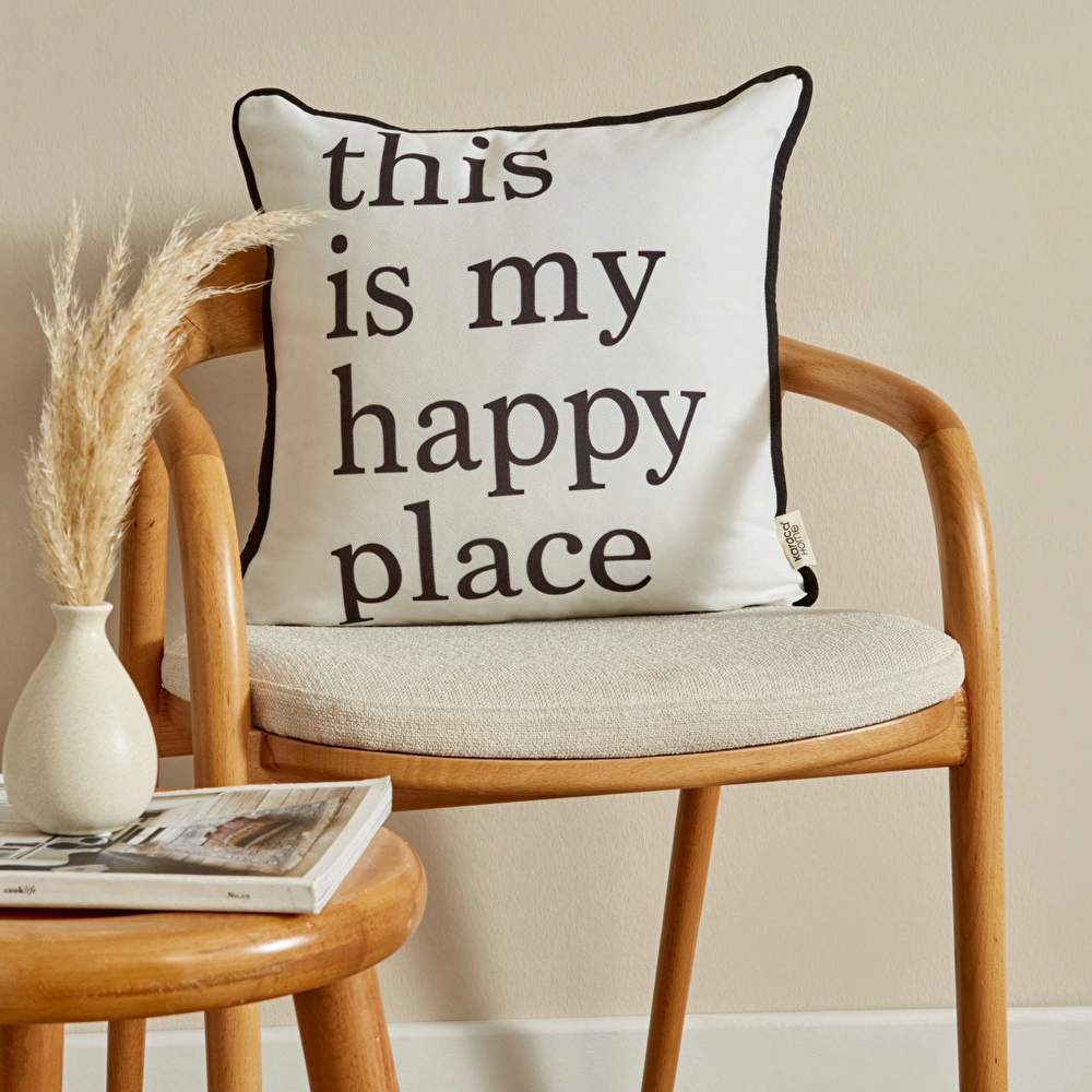 Karaca Home Happy Place Dolgulu Kırlent 43x43 cm görseli 1